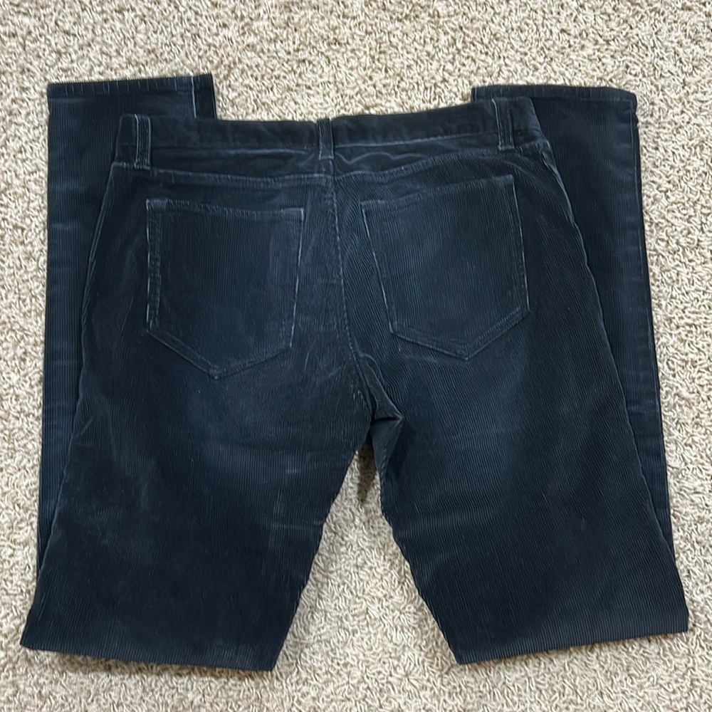 NWT Banana Republic Skinny Leg Corduroy Black Size 29 - Picture 4 of 6